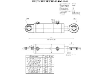 ЦГ-80.40х400.11-05