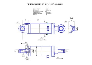 ЦГ-125.63.40х400.11