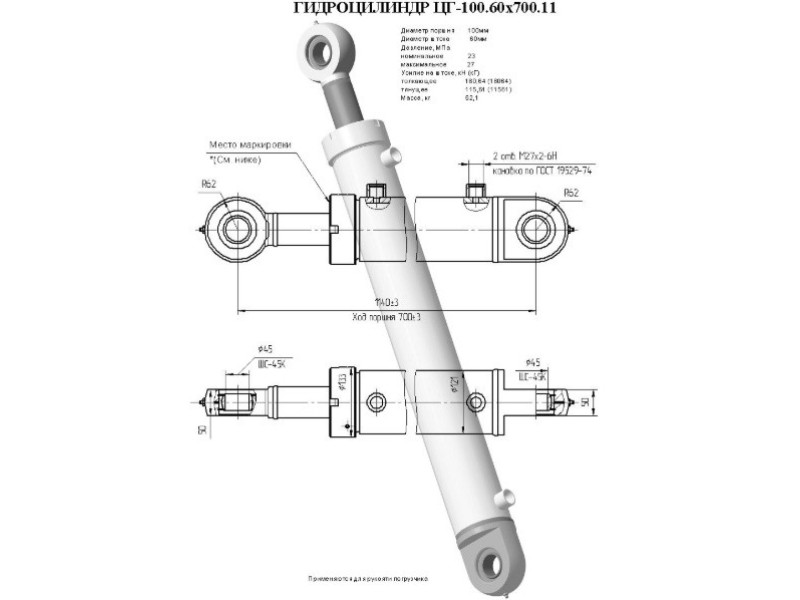 ЦГ-100.60х700.11
