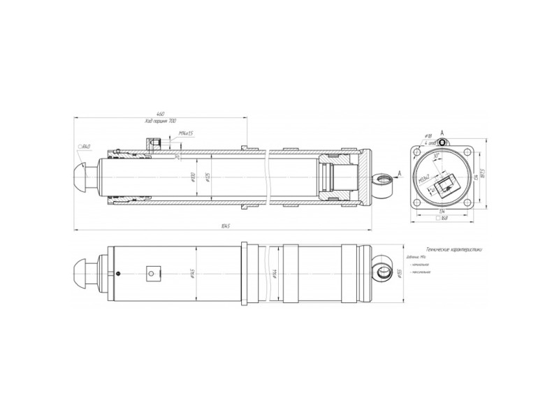 ЦГ-125.100х700.55