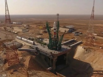 Гидростанция для пусковой эстакады космодрома